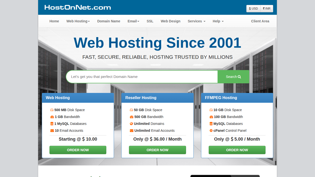 hostonnet.com