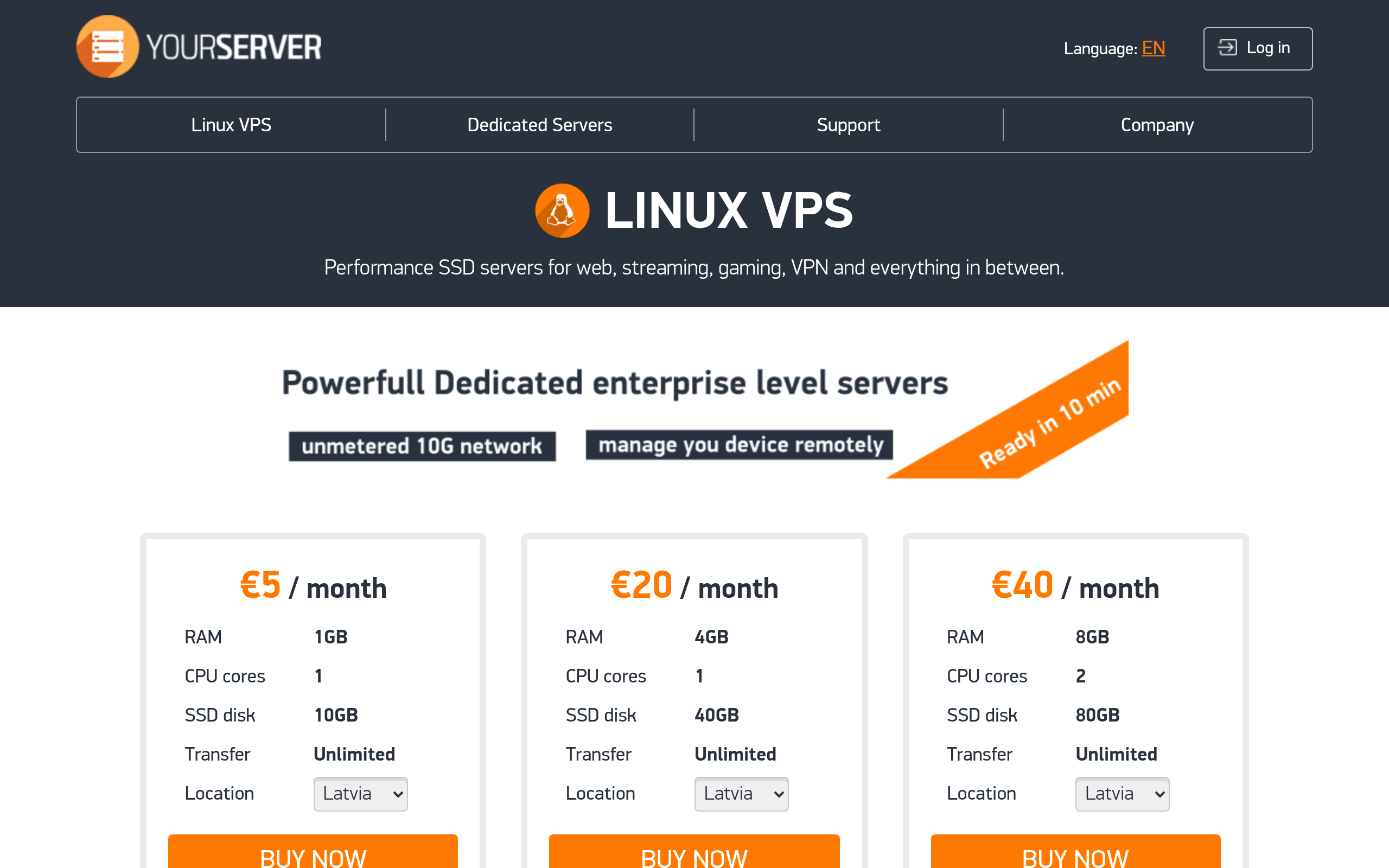 yourserver.se